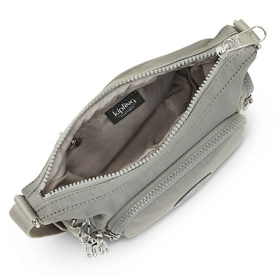 Kipling Gabbie Mini Crossbody Bags Almost Grey | CA 1115QM